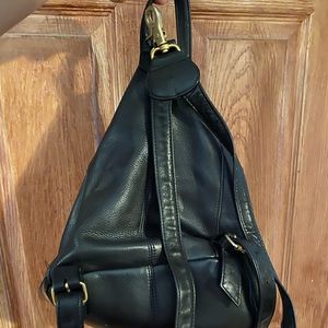 Vintage Tignanello Leather Backpack-GreatCondition